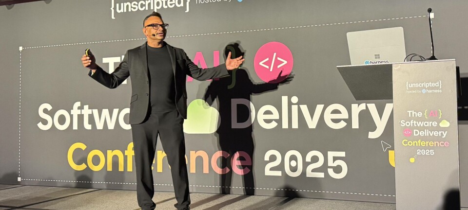 Harness CEO and co-founder Jyoti Bansal presents at Unscripted in London