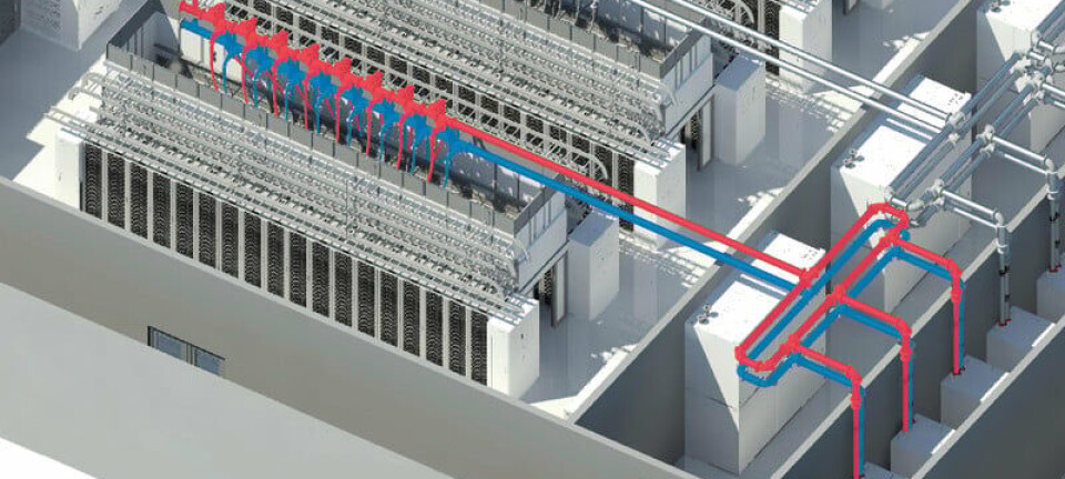 3D datacenter model
