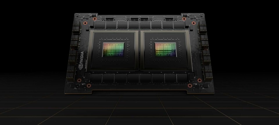 A rendering of Nvidia's new Grace 'CPU Superchip'