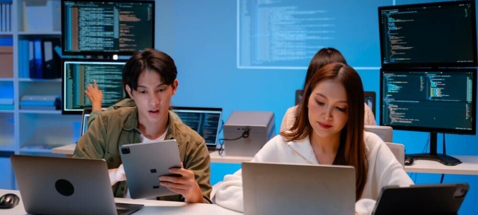 Vibe coding. Chatting to screen and finding bad prompt. Pic Shutterstock/2631190469