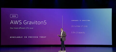 EC2 Veep David Brown unveils Amazon's 5th-gen Graviton CPUs
