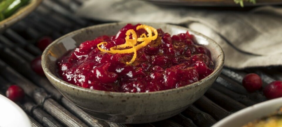 Cranberry sauce