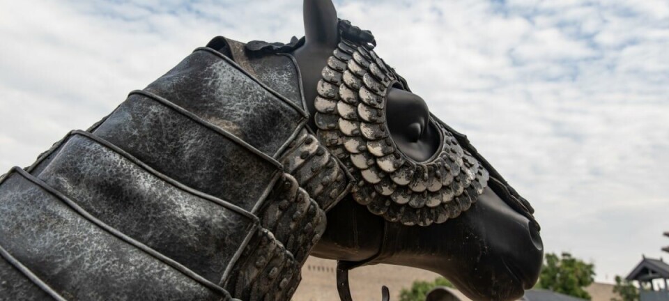 Warhorse model at Jinyang city, China