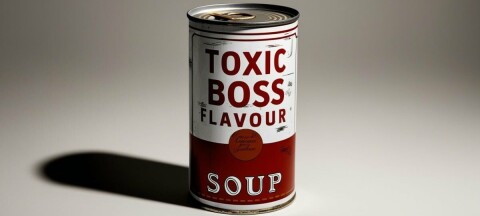 Toxic Boss flavoured soup