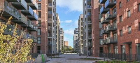 New homes development in Newham, London
