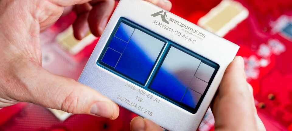 Each Trainium2 package features a pair of 5nm compute dies flanked on either side by high-bandwidth memory