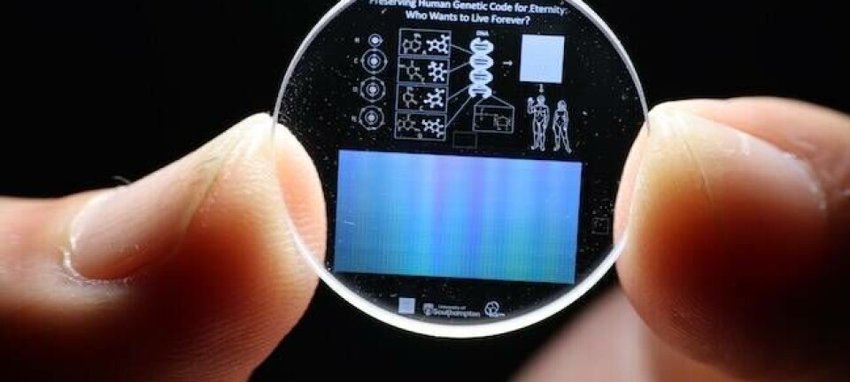 Image of 5D memory crystal