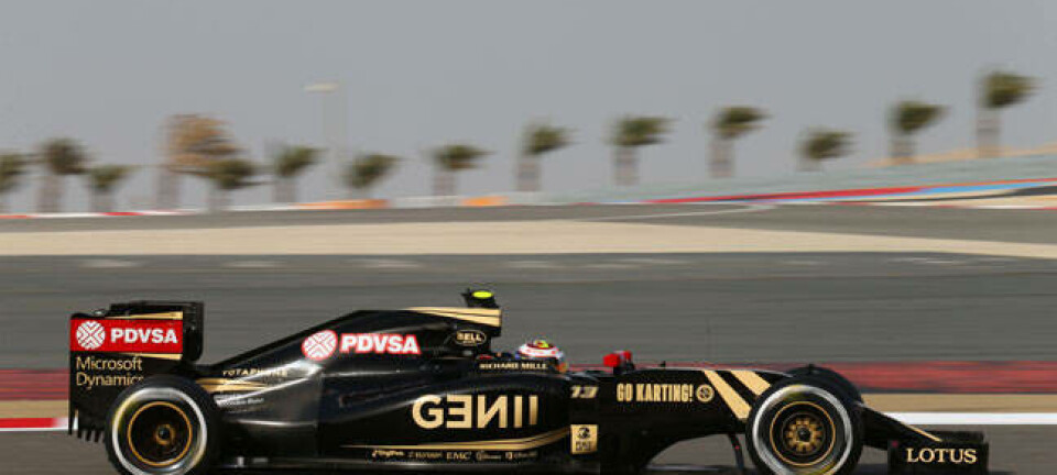 Dusty and hot in Bahrain