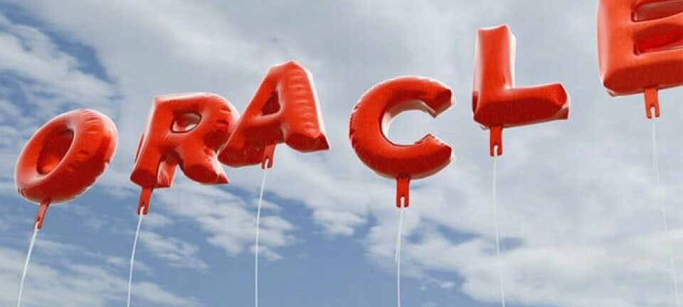 Oracle balloons photo via Shutterstock