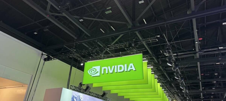 Picture from exhibit floor at GTC 2024