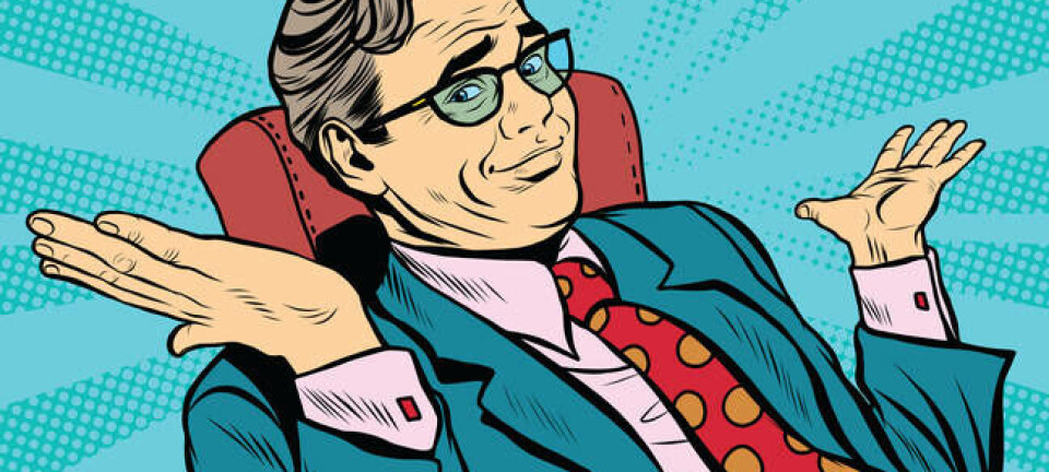 businessman shrugging - illustration via shutterstock