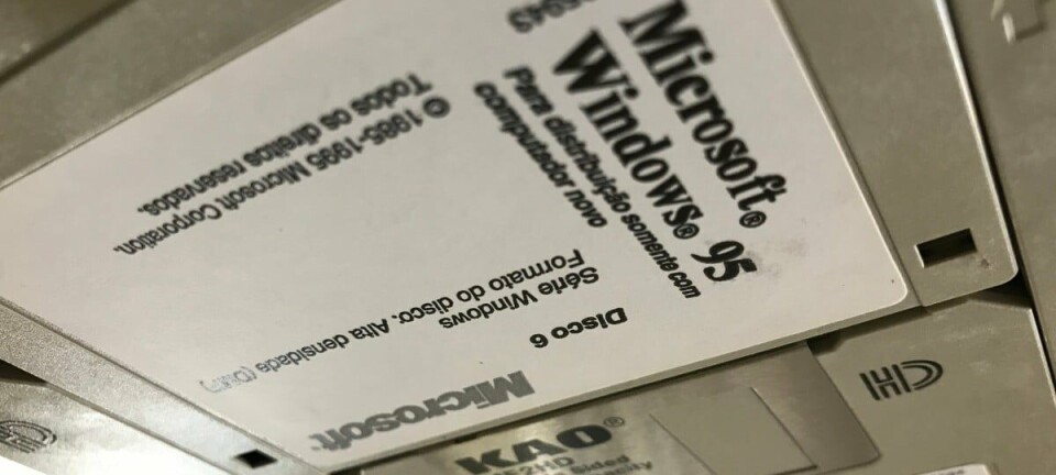 Windows 95 floppy disk