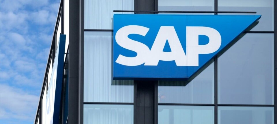 SAP logo on building