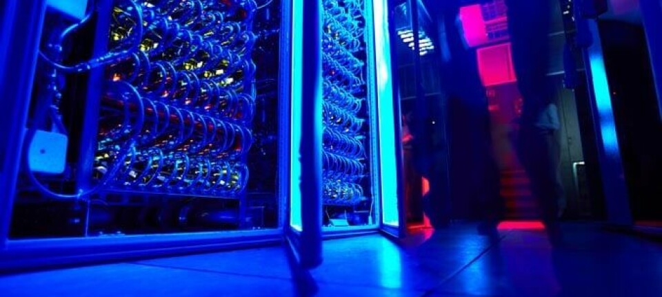 Supercomputer, image via shutterstock