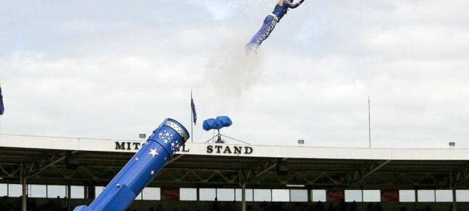 Human cannonball