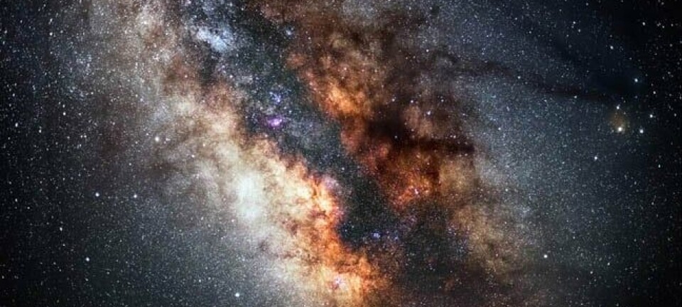 Milky Way photo via Shutterstock