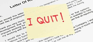 Resignation letter