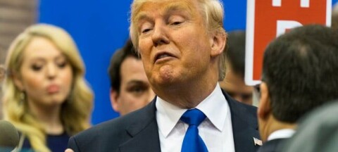 Trump, photo by uplift the world via Shutterstock