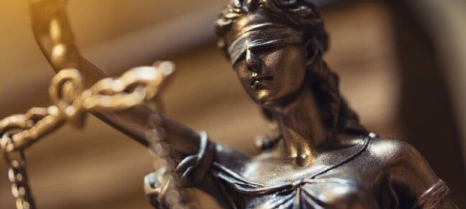 Justice Statue, blind folded