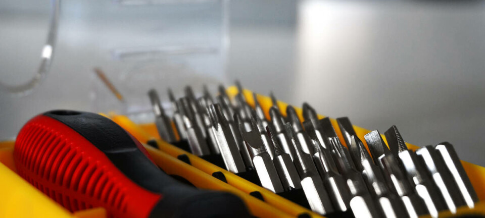 Precision repair toolset with multiple screw heads, pentalobe, phillips, flat, torx etc
