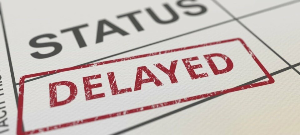 Project status: Delayed