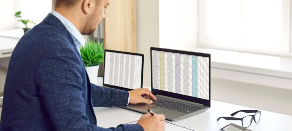 Man on Excel