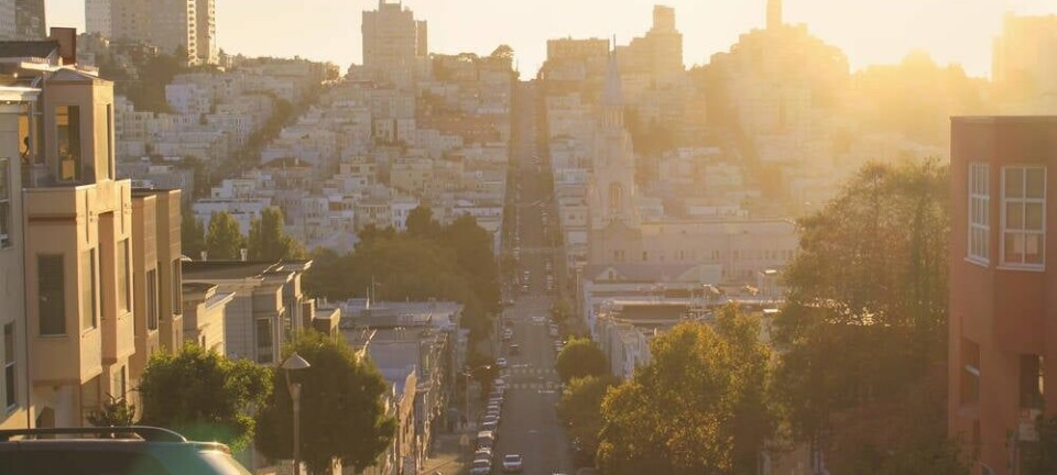 view down to mission bay, san francisco