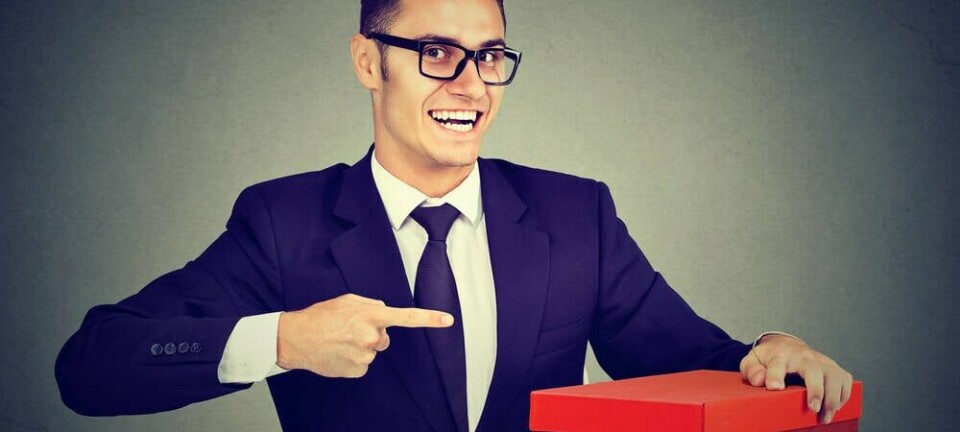 salesperson fake smile