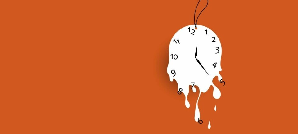 Melting clock