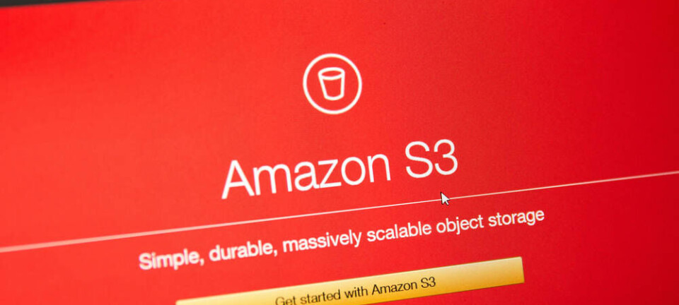 AWS S3 webpage