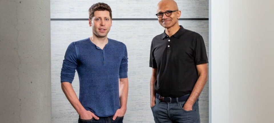 microsoft ceo satya nadella and openai ceo sam altman at the microsoft campus