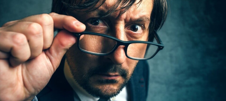 Bewildered businessman