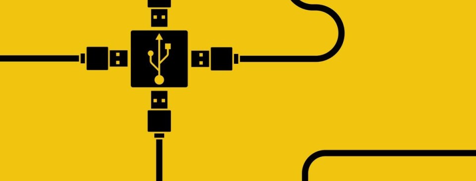 USB hub illustration