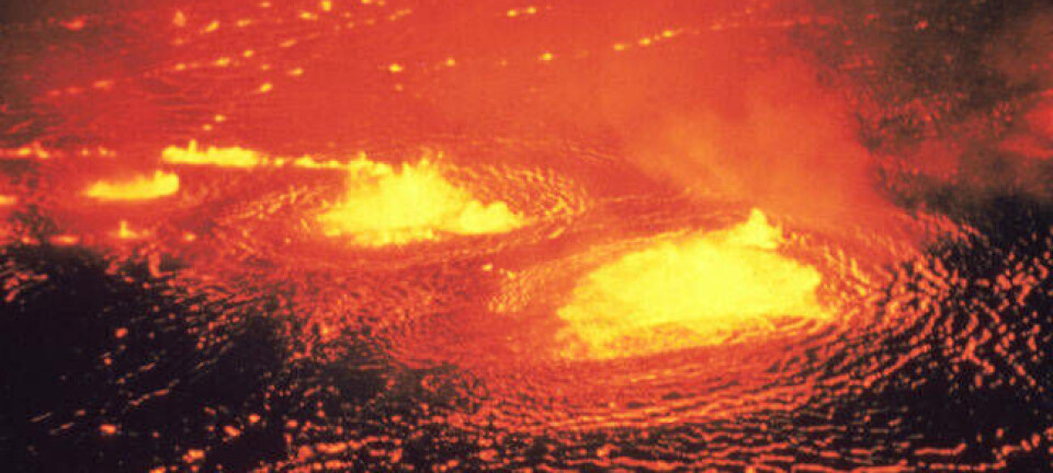 Lava pit