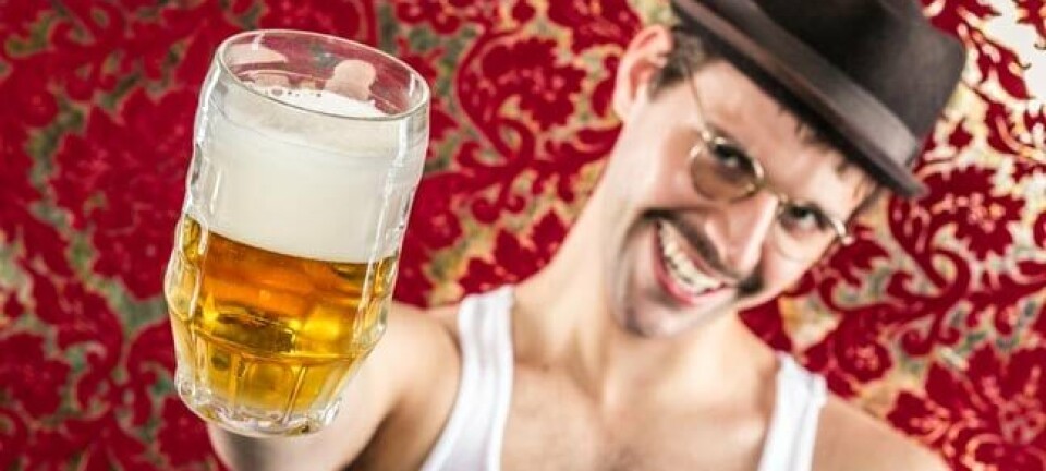 Man drinks Beer. Photo by shutterstock