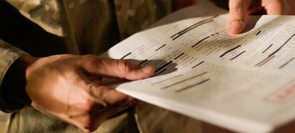 redacted top secret