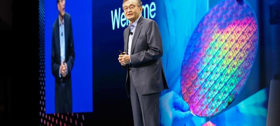 Intel CEO Lip-Bu Tan speaks during the 2025 Foundry Direct Connect conference