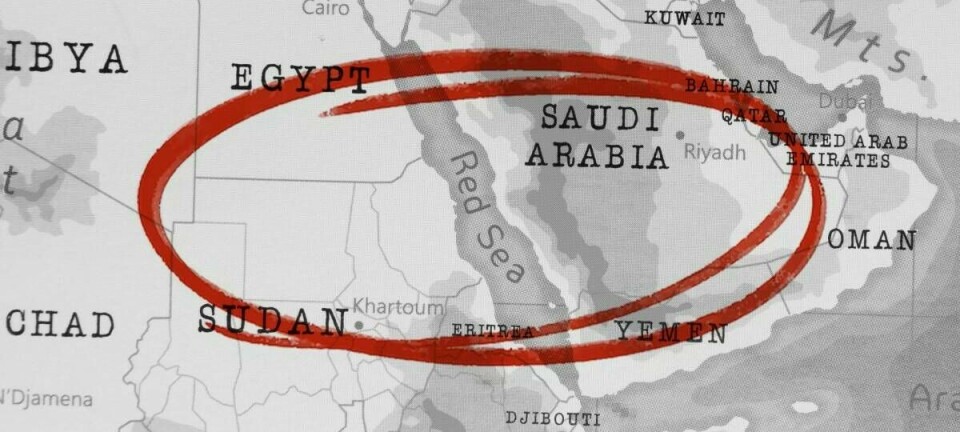 Red Sea trouble spot