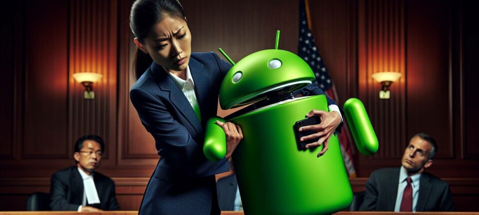 android in court