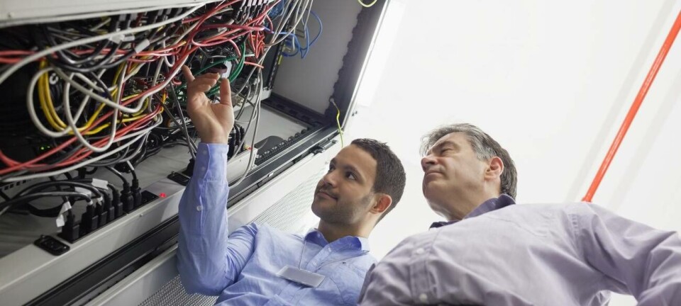 Working in data centre