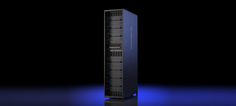 Qualcomm Rack-Scale Data Center Inference rig featuring its own accelerators