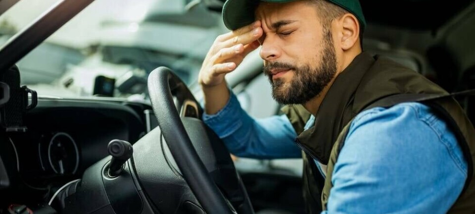 tired driver