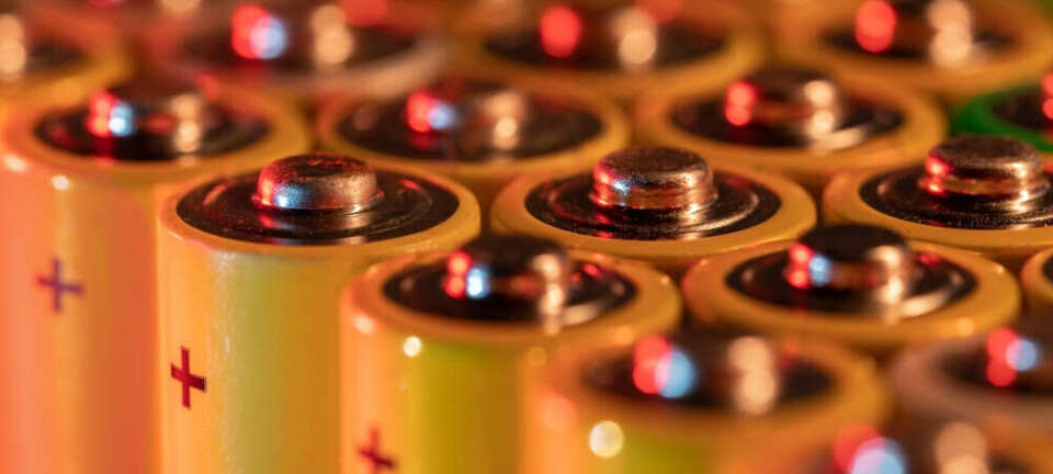 colorful battery