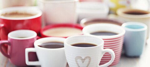Coffee cups image via Shutterstock