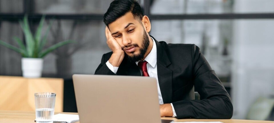 Sleeping at work