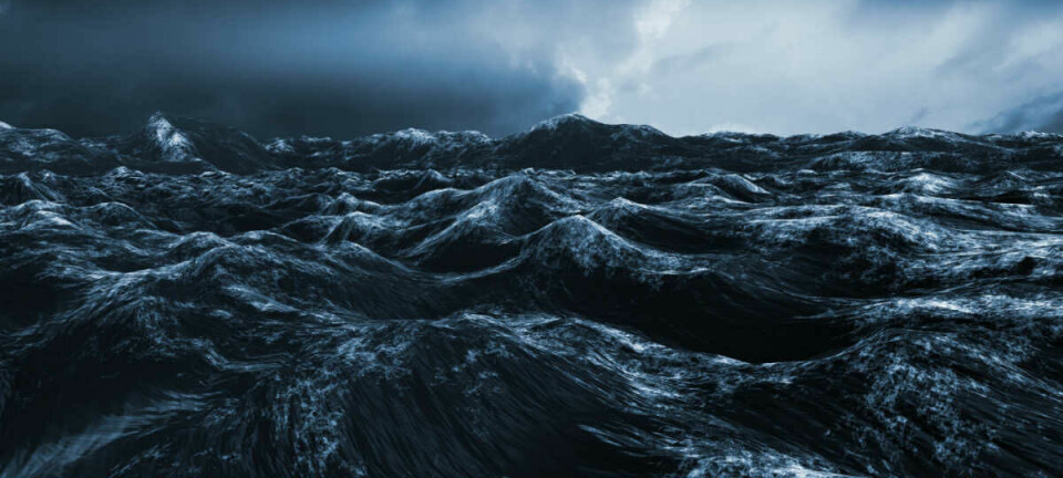 Rough sea
