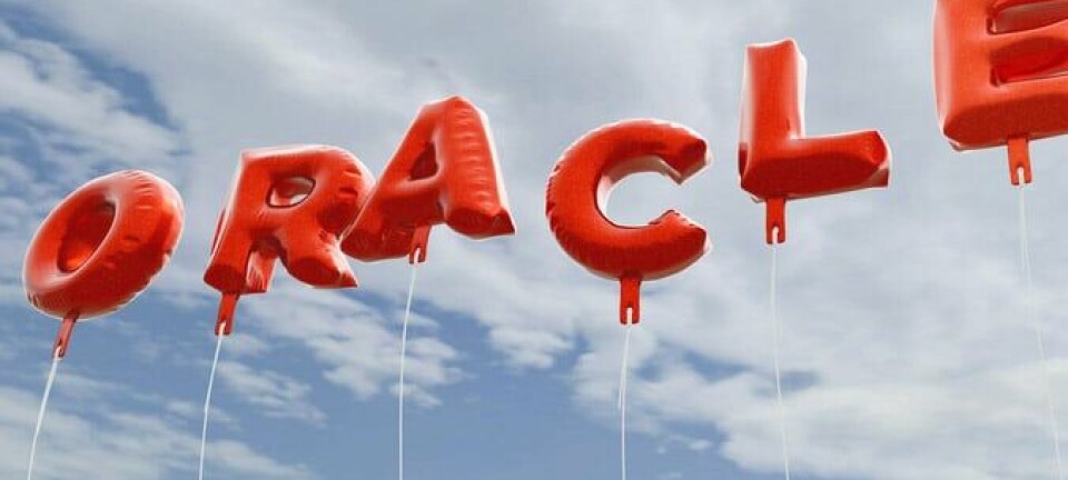 Oracle balloons photo via Shutterstock