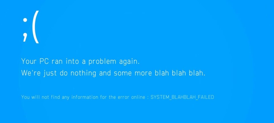 Fake BSOD