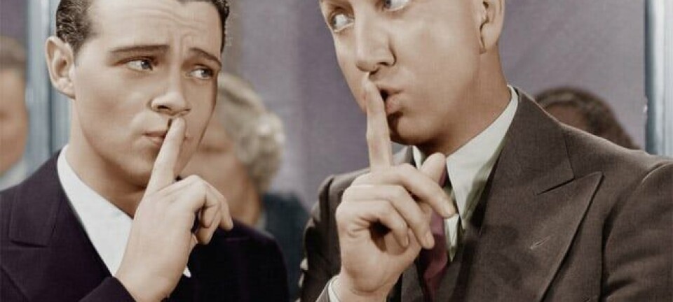 Keeping a secret photo via Shutterstock