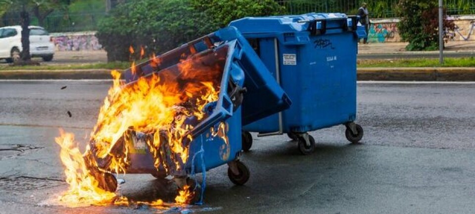 dumpster fire